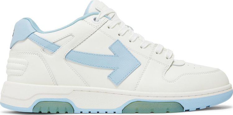 Off-White Out of Office low-top Leather Trainers Baby Blue - 7