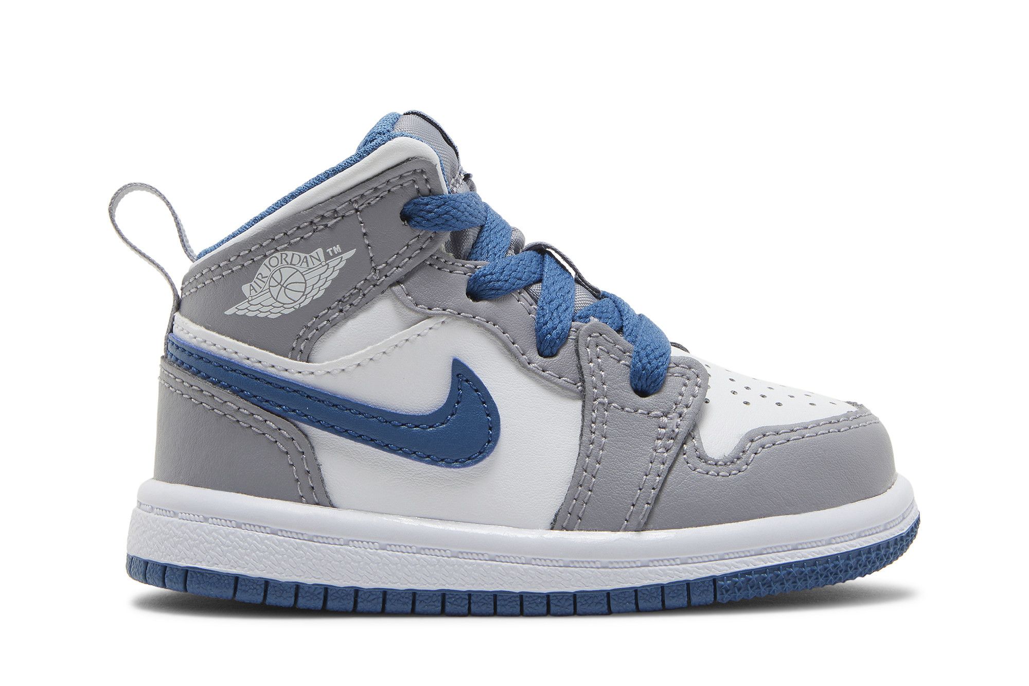 Buy Air Jordan 1 Mid TD 'Cement True Blue' - DQ8425 014 | GOAT