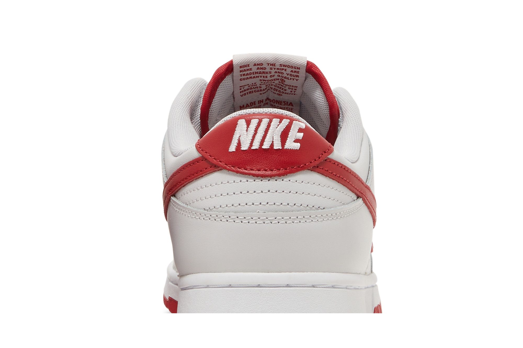Buy Nike Dunk Low 'Vast Grey Varsity Red' - FJ0832 011 | GOAT