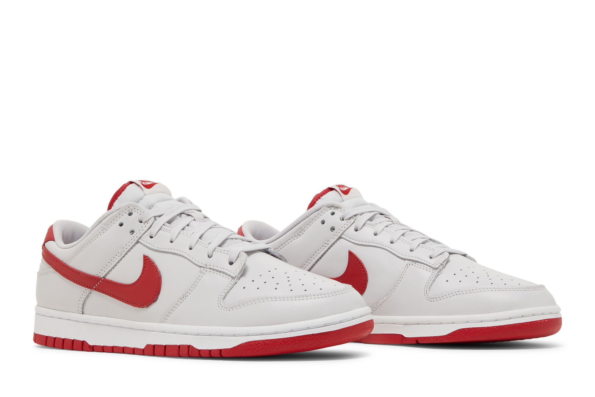 Buy Nike Dunk Low 'Vast Grey Varsity Red' - FJ0832 011 | GOAT