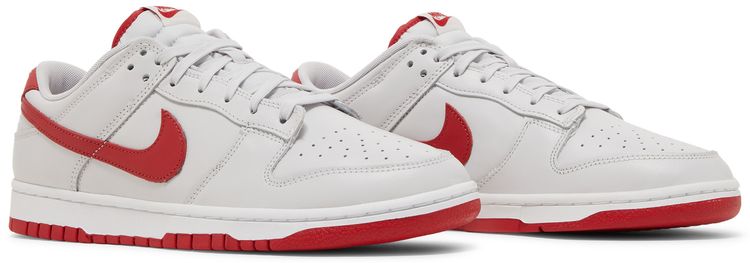 Nike Dunk Low Vast Grey Varsity Red