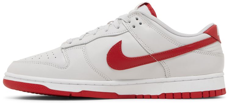 Nike Dunk Low Vast Grey Varsity Red