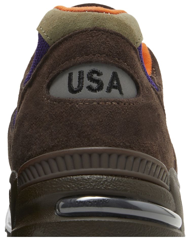 New Balance Teddy Santis x 990v2 Made in USA Brown Purple