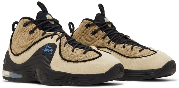 Stussy x Air Penny 2 Rattan Limestone