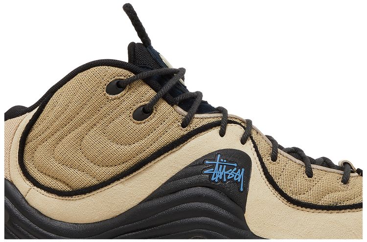 Stussy x Air Penny 2 Rattan Limestone