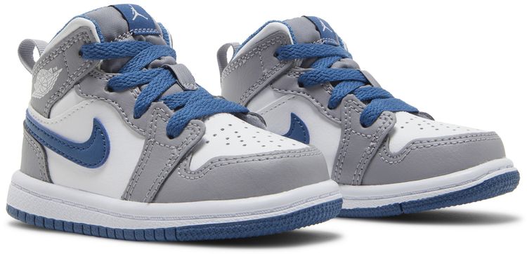 Air Jordan 1 Mid TD Cement True Blue