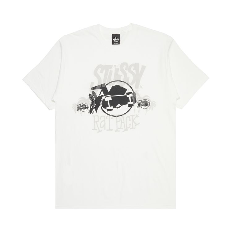 Stussy Rat Pack Tee White