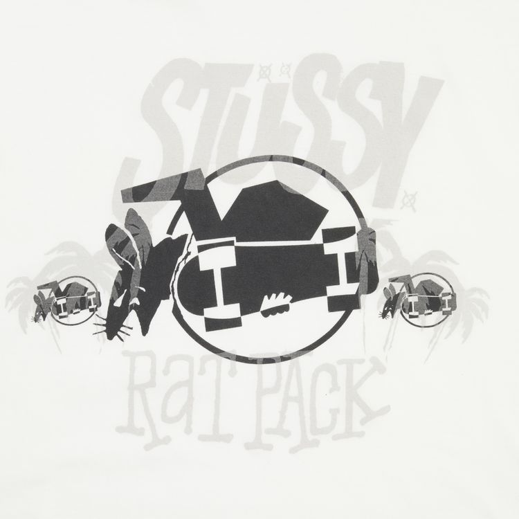 Stussy Rat Pack Tee White