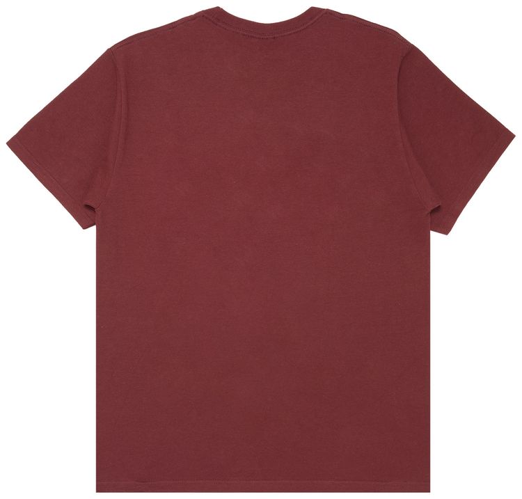 Stussy Stock Knit Tee Wine