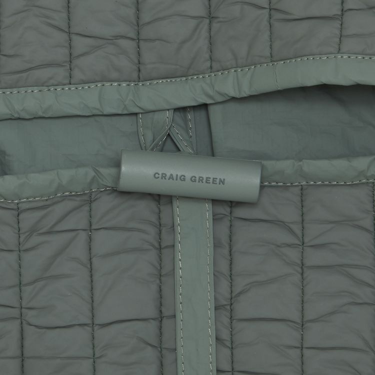 Craig Green Quilted Trousers Green