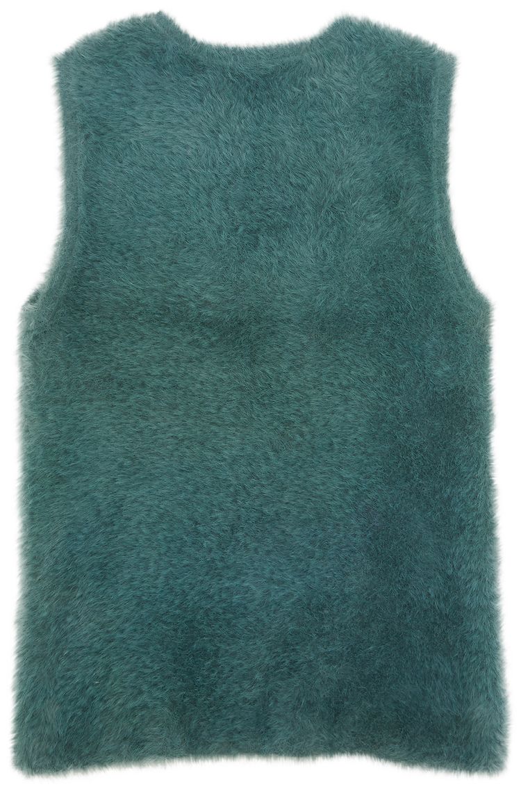 Craig Green Eyelet Sleeveless Top Green