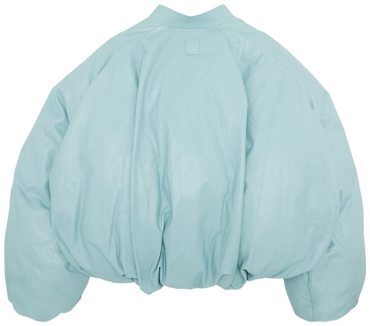 Loewe Puffer Bomber Jacket Light Sea Water Green