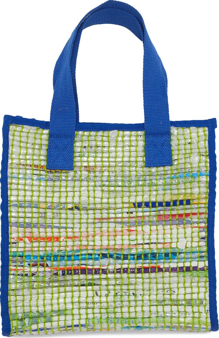 KidSuper Tote Bag 'Green/Blue'