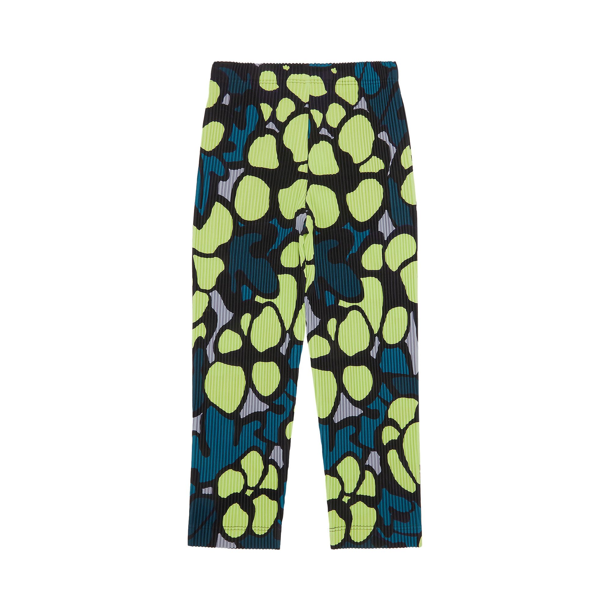 Buy Homme Plissé Issey Miyake Cotton Bolls Pleats Trousers 'Yellow