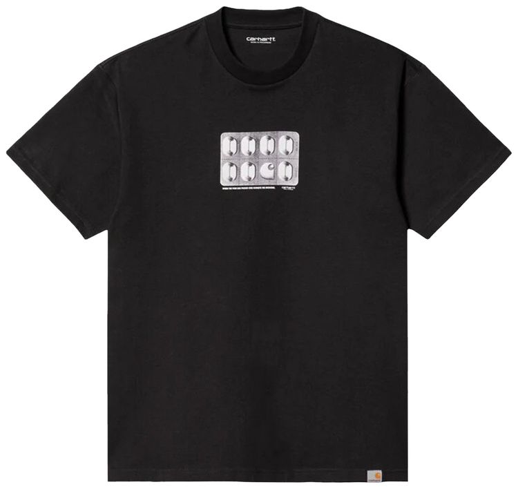 Carhartt WIP Aces T Shirt BlackWhite