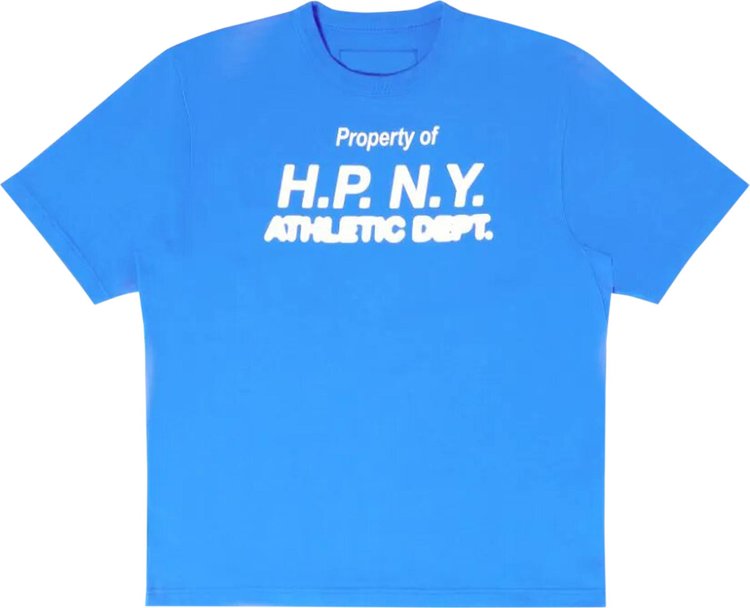 Heron Preston Slogan Print T-Shirt 'Blue'