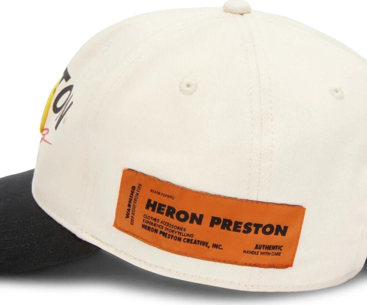 Heron Preston Preston Racing Hat White