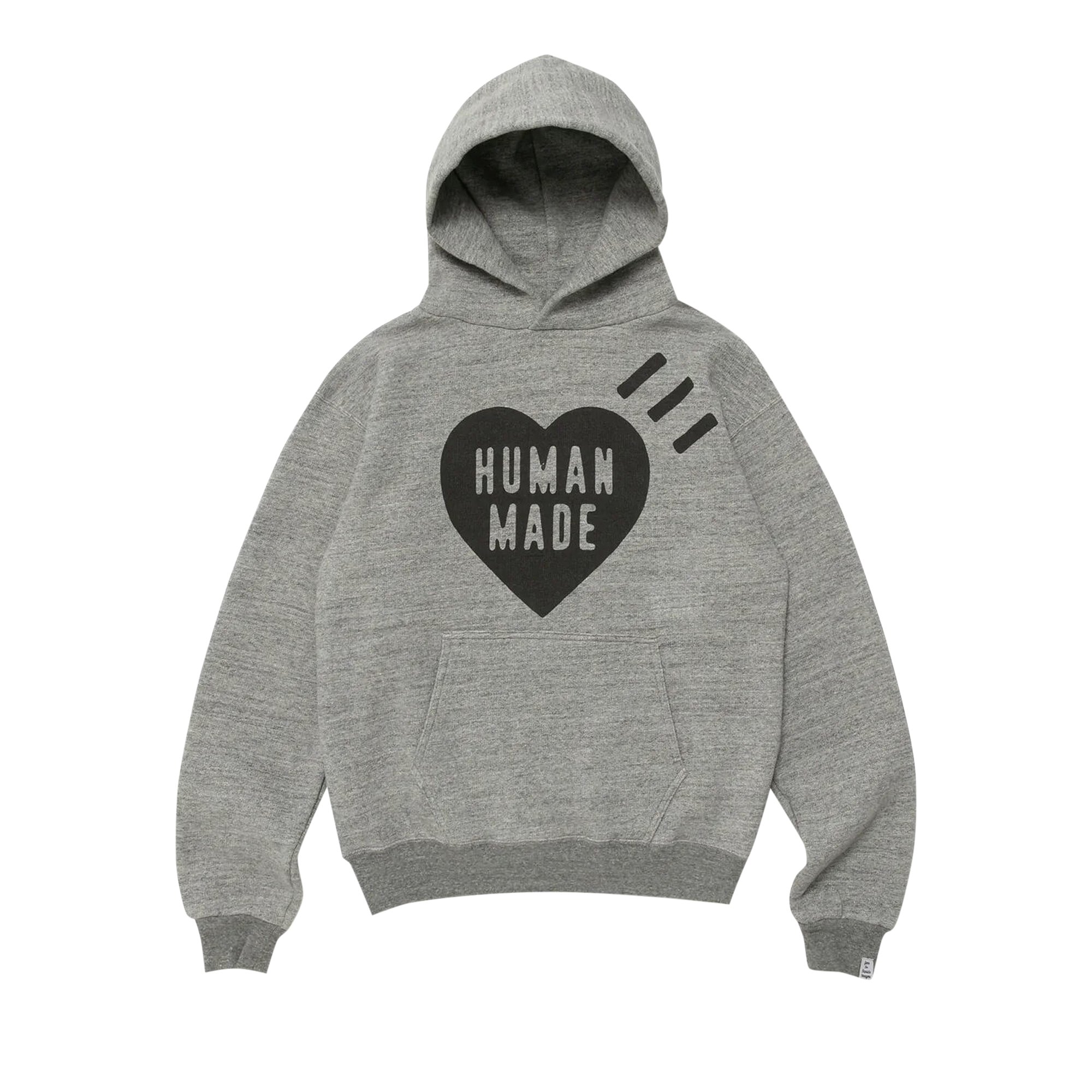 Buy Human Made Sweat Hoodie #1 'Grey' - HM25CS017 GREY | GOAT