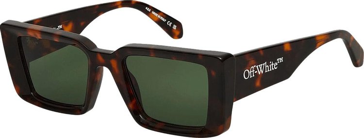 Off White Savannah Sunglasses HavanaGreen