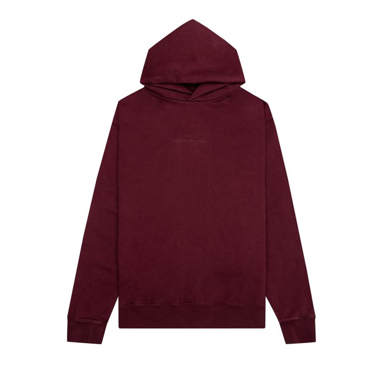 Buy Maison Margiela Logo Embroidered Hoodie 