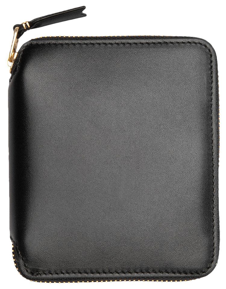 Comme des Garcons Classic Leather Line Zipper Wallet Black