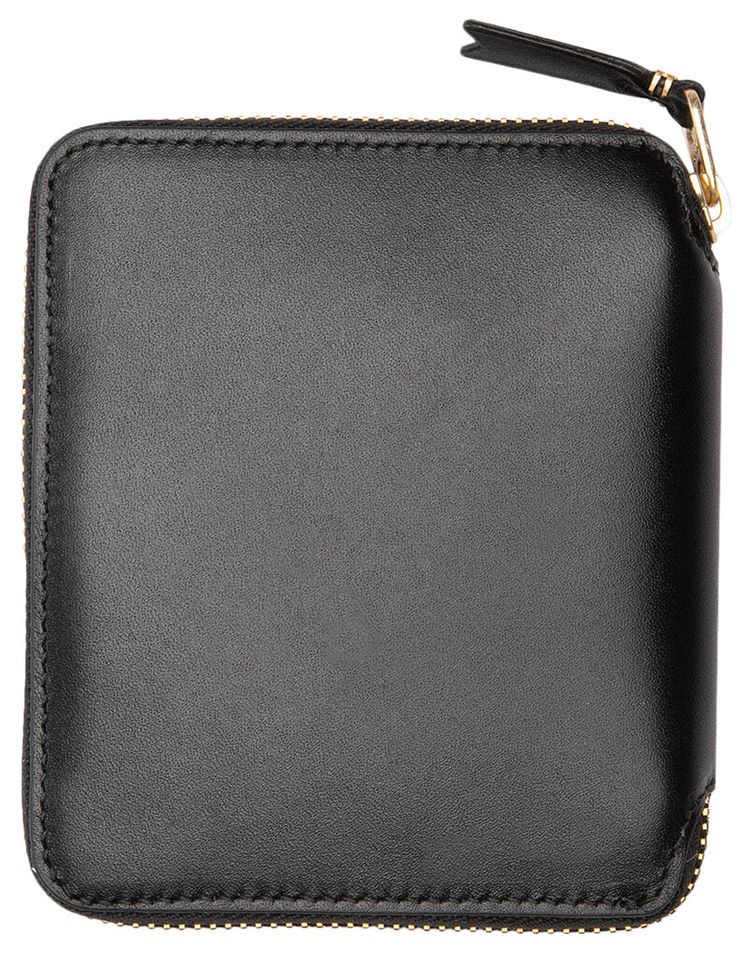 Comme des Garcons Classic Leather Line Zipper Wallet Black