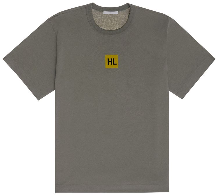 Helmut Lang Photo Burnout Tee Pine Grey