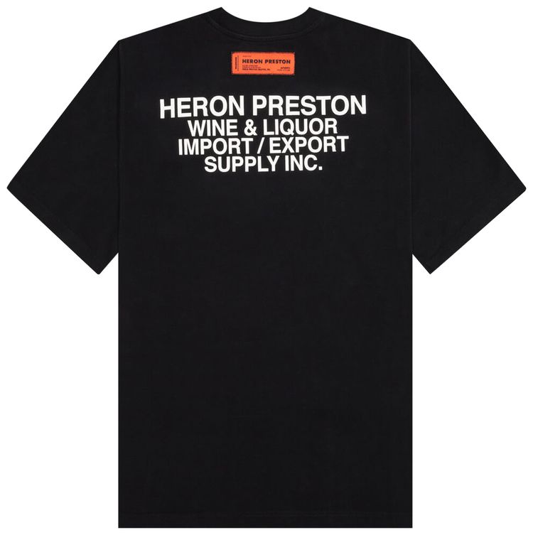 Heron Preston Design Authority Short Sleeve Tee BlackWhite