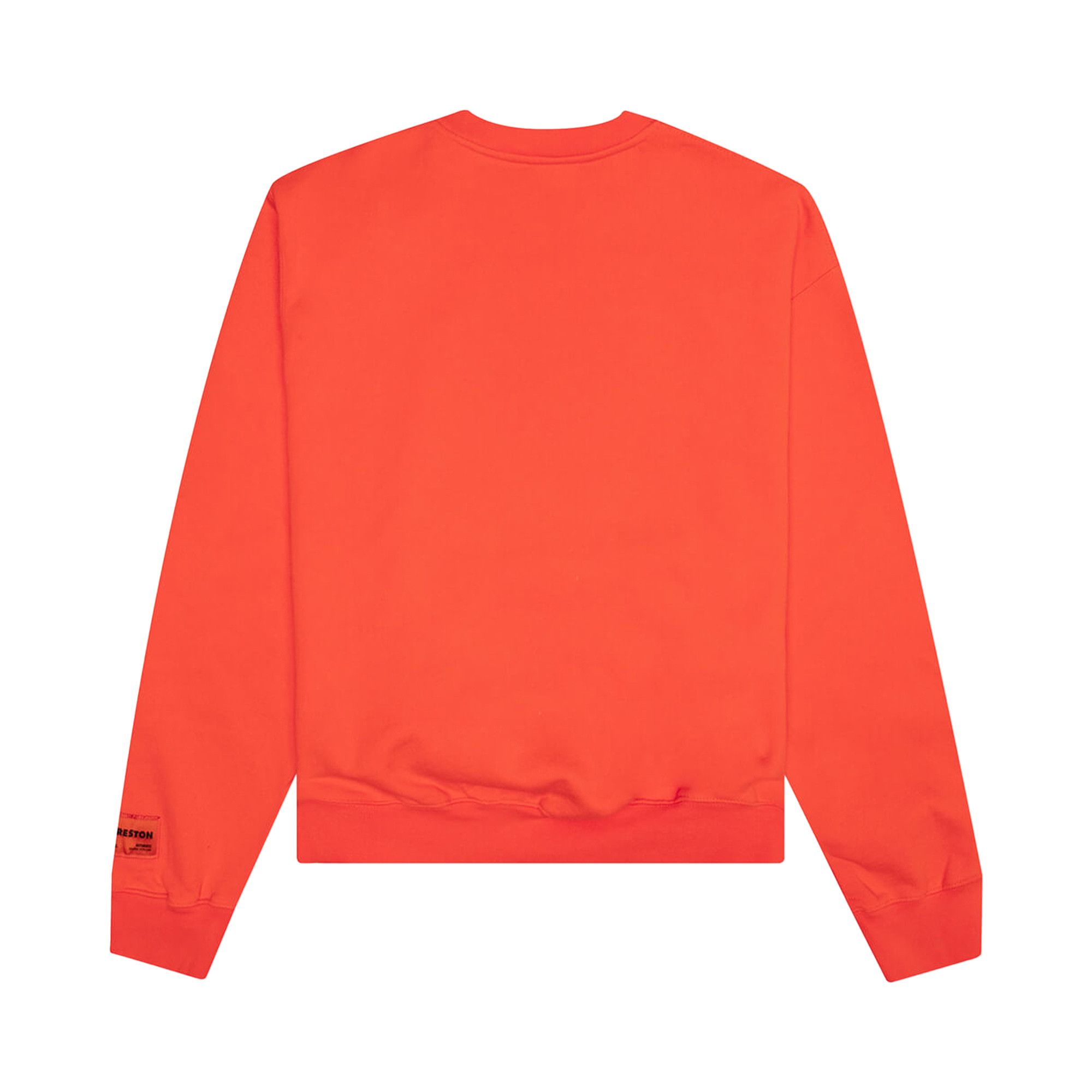 Buy Heron Preston Logo Print Long-Sleeve Sweatshirt 'Orange
