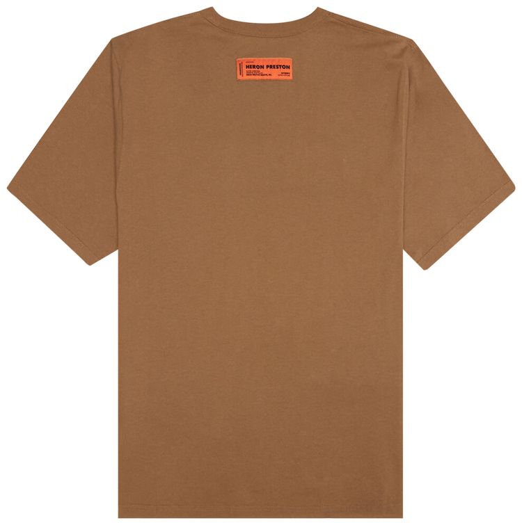 Heron Preston CTNMB Short Sleeve Tee Tobacco Brown