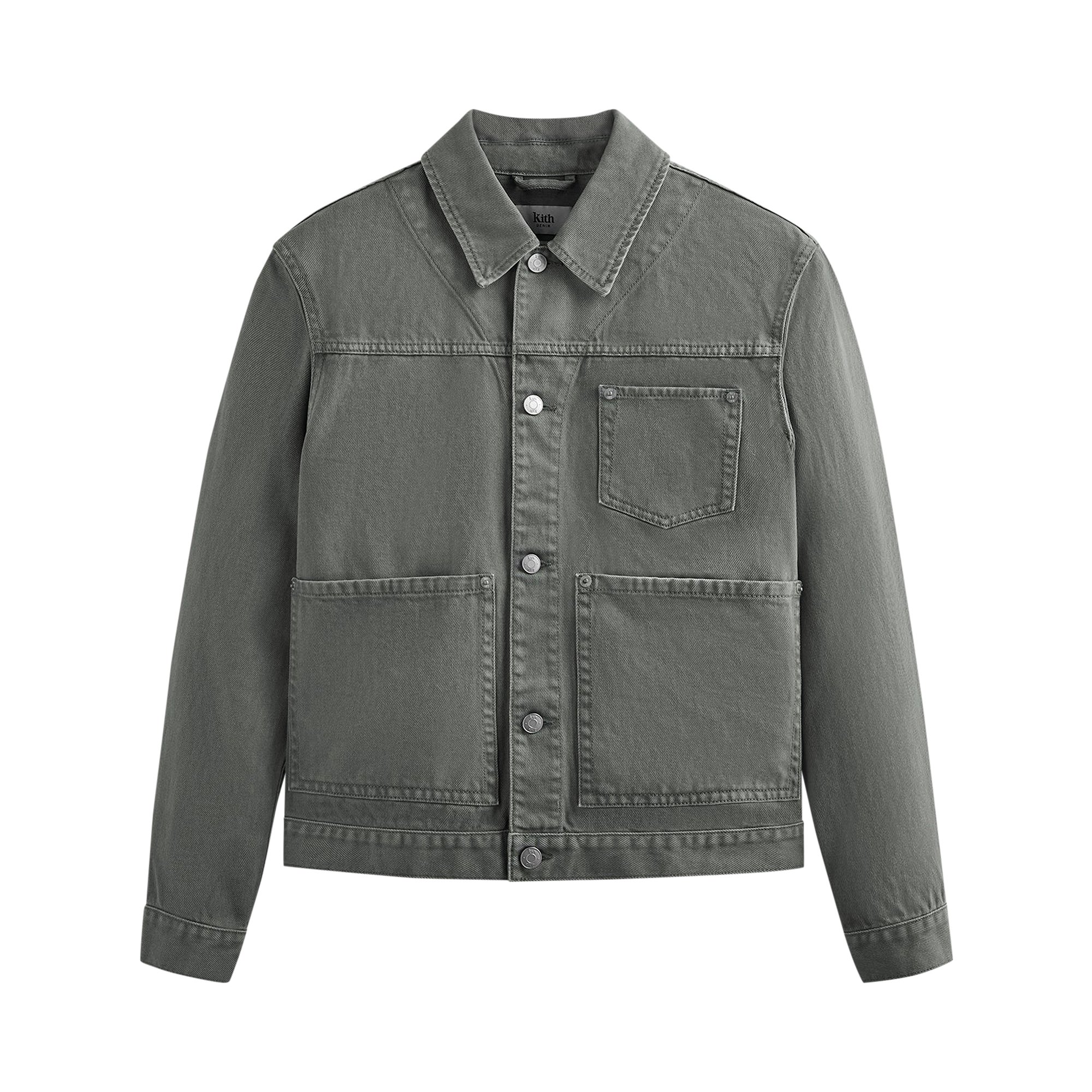 Buy Kith 101 Wythe Denim Jacket 'Tinge' - KHM010238 331 | GOAT