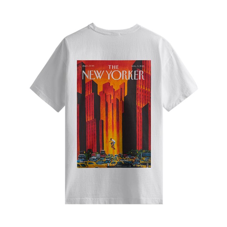 Kith For The New Yorker Traffic Tee White