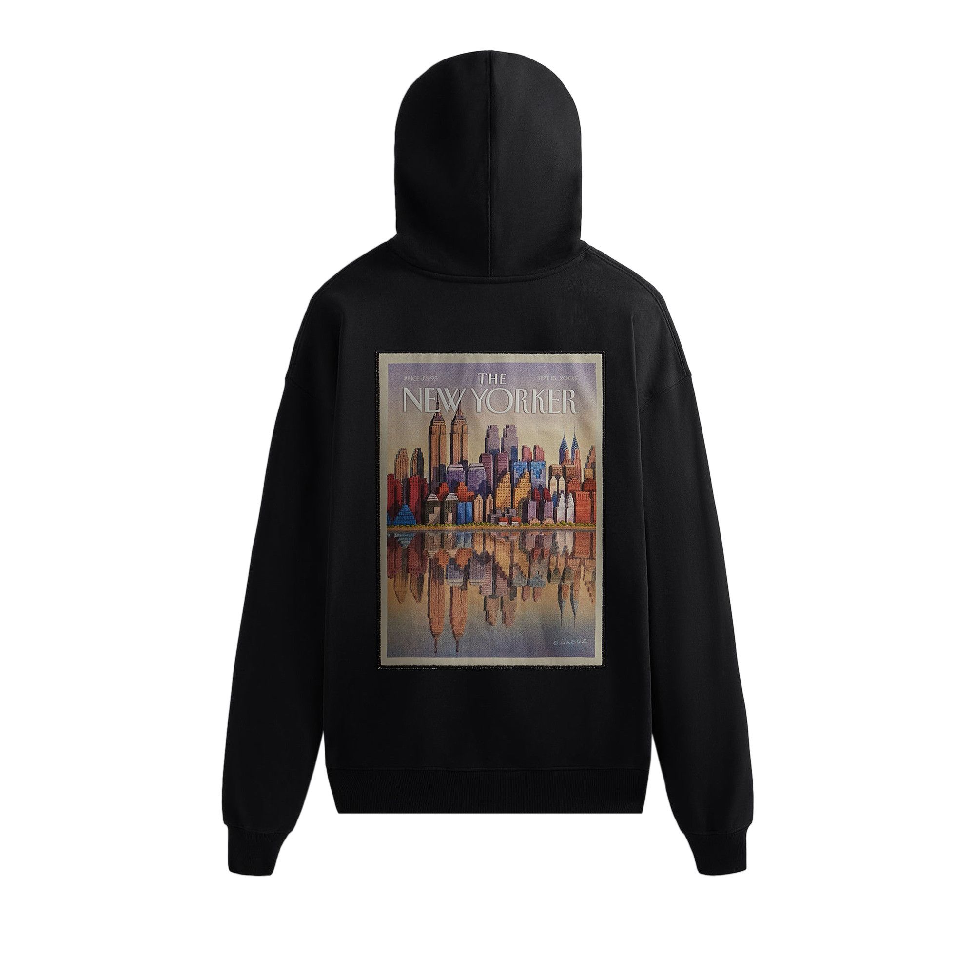 Buy Kith For The New Yorker Skyline Hoodie 'Black' - KHM030825 001