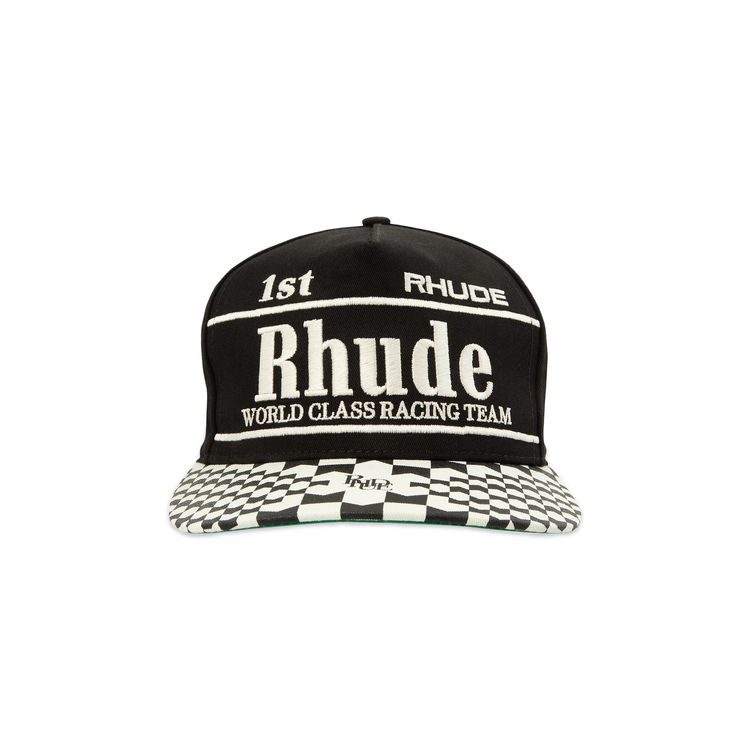 Rhude Fishline Hat BlackWhite
