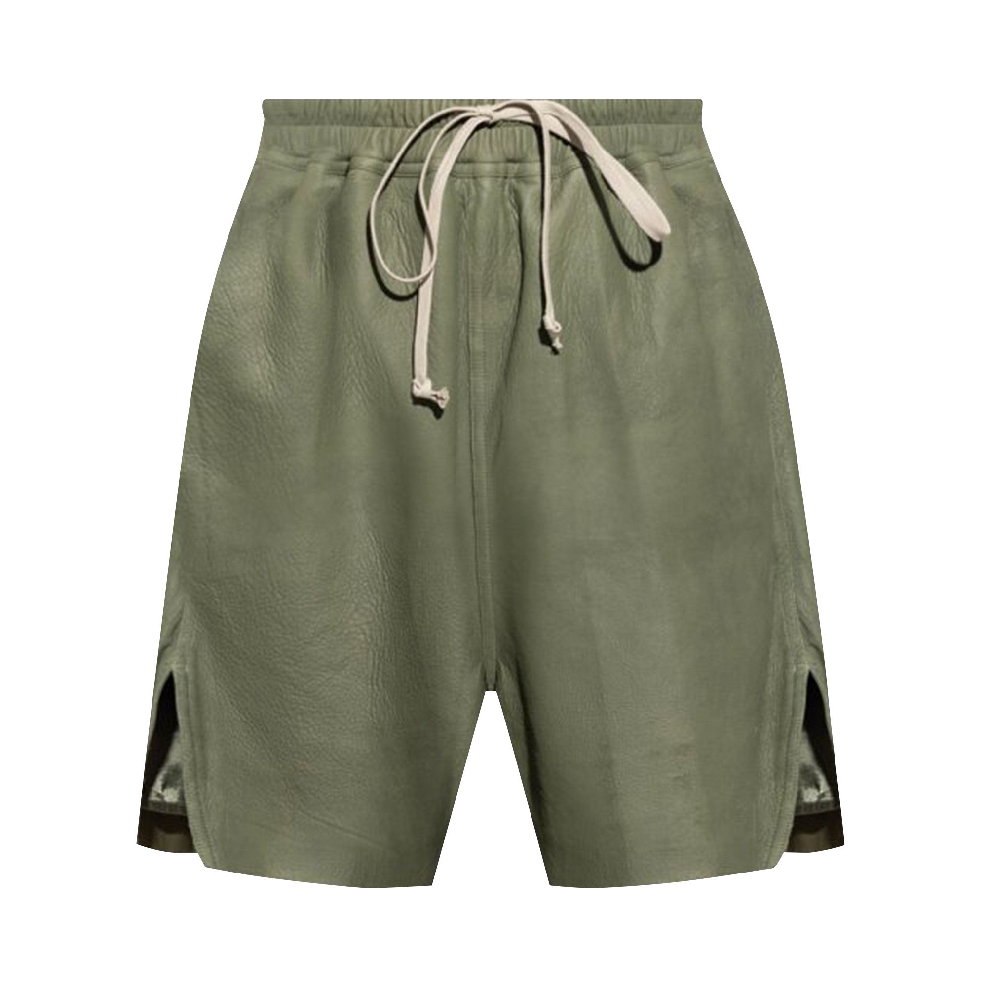 Buy Rick Owens Leather Boxers 'Moss' - RU01C4397 LBA 55 | GOAT