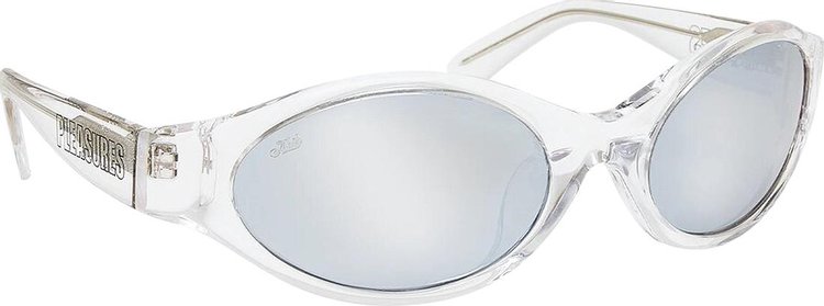 Pleasures Reflex Sunglasses Clear