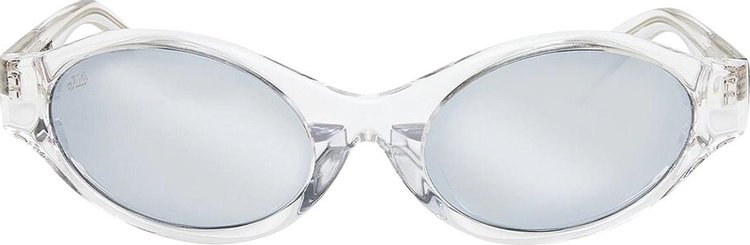 Pleasures Reflex Sunglasses 'Clear'