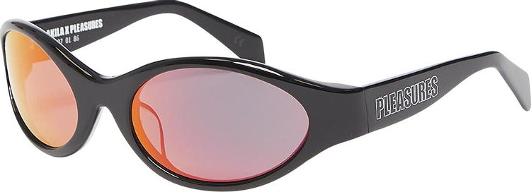 Pleasures Reflex Sunglasses Black