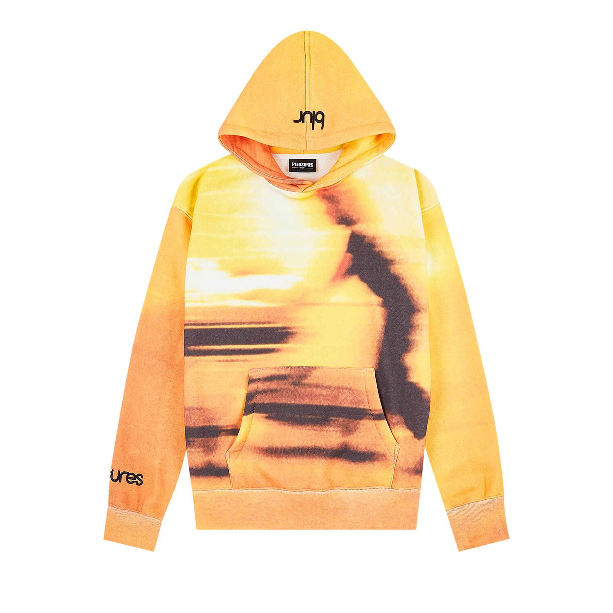 Pleasures yellow hoodie outlet