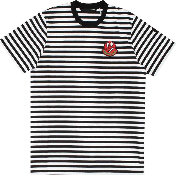 Moncler Logo Patch T-Shirt 'Dark Grey'
