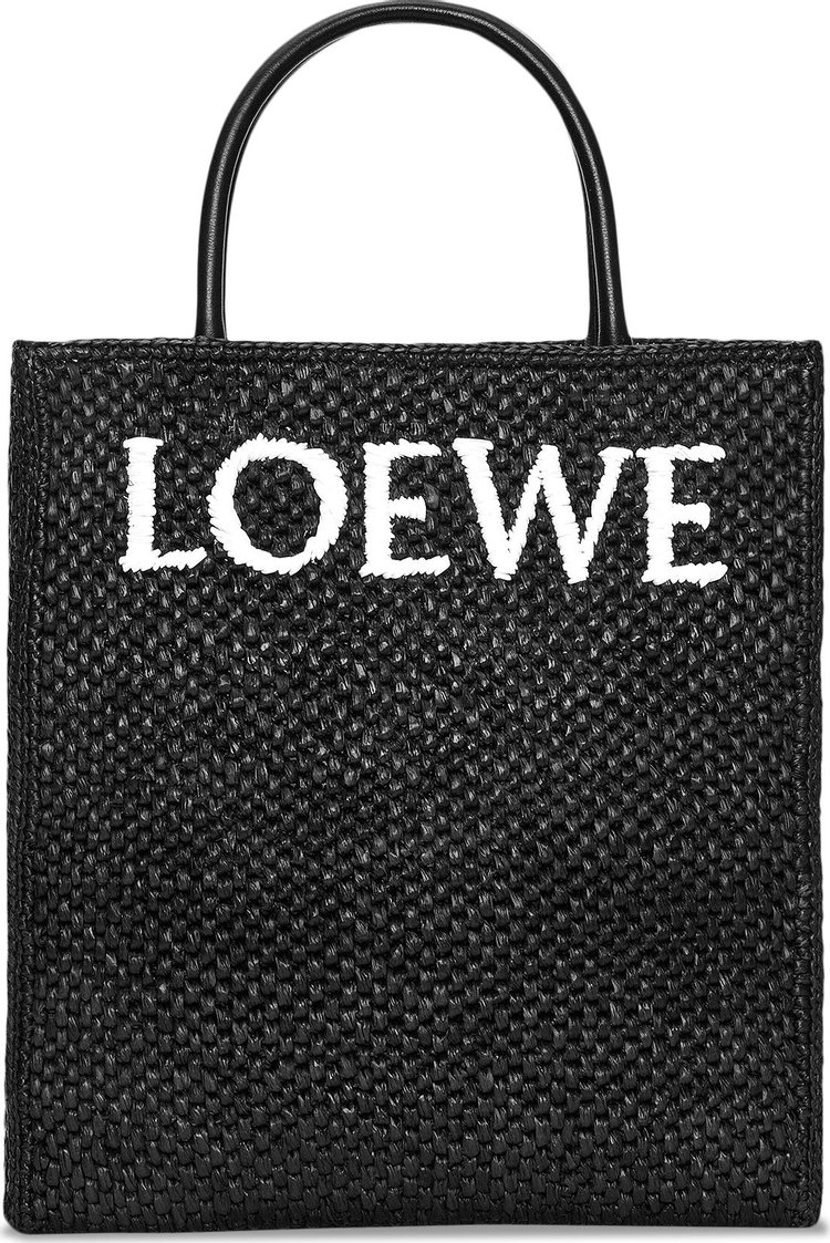 Loewe Standard A4 Tote Bag 'Black/White'