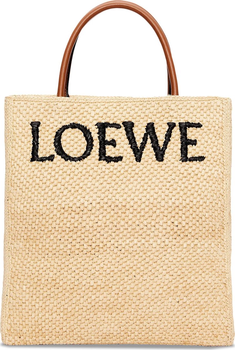 Loewe Standard A4 Tote bag 'Natural/Black'