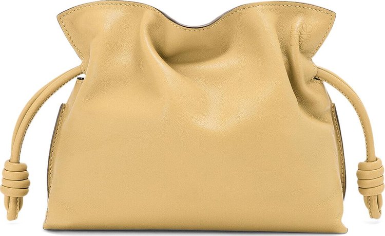 Loewe Flamenco Clutch Mini Bag 'Dark Butter'