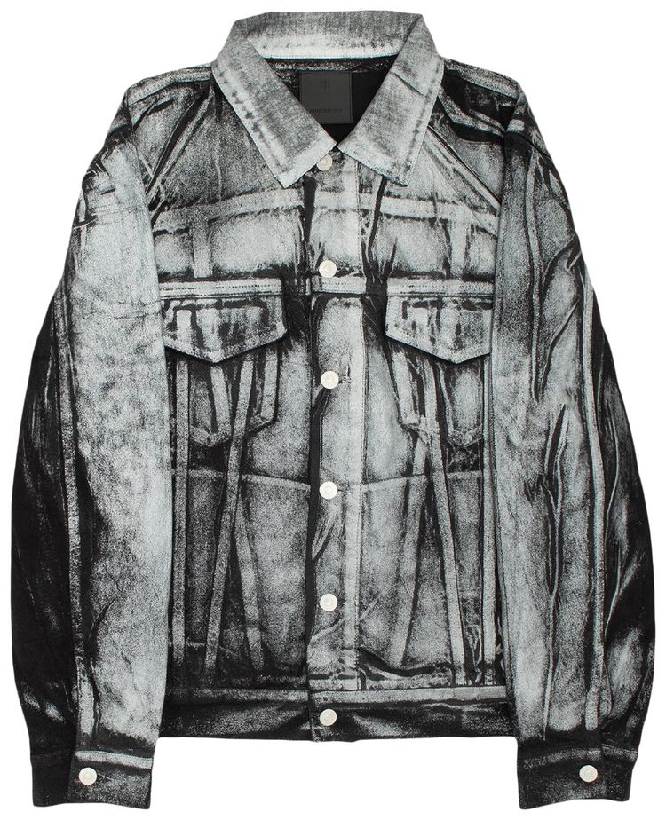 Givenchy Classic Fit Print Jacket BlackGrey