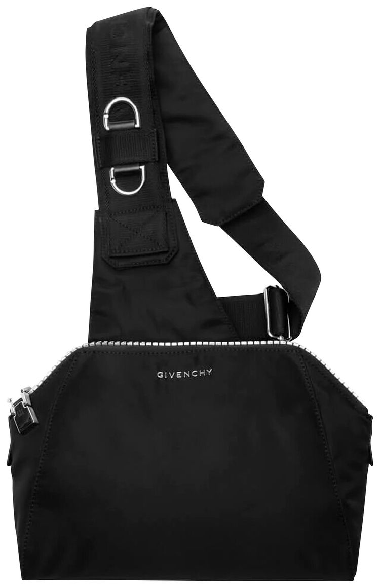 Buy Givenchy Small Antigona Crossbody Bag 'Black' BKU042K1JE 001 GOAT