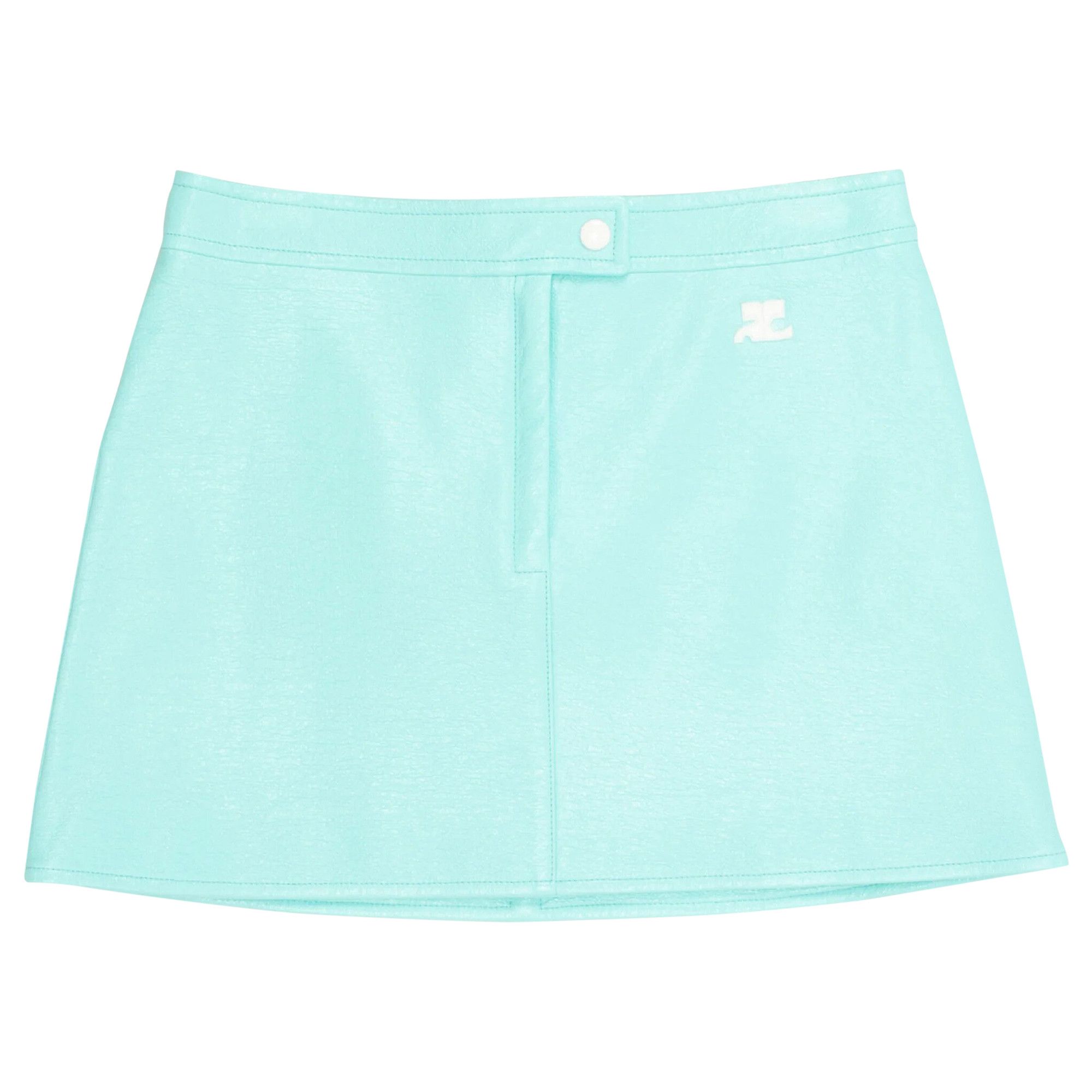 スカート COURREGES Woman Skirt Blue 123DJU083DE0016 7011 Courrèges A-line Mini Skirt | Blue | FARFETCH