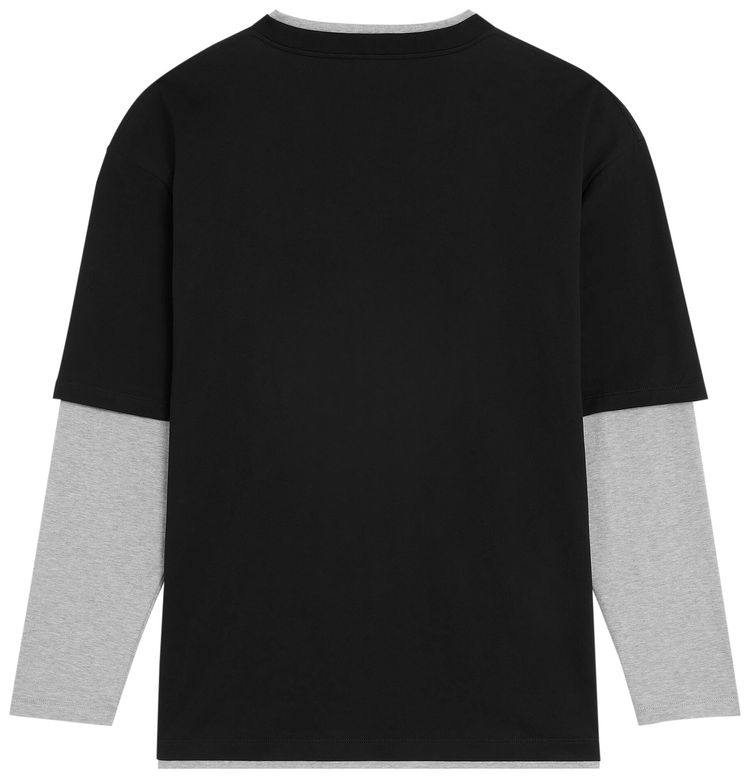 CELINE 16 Skater T Shirt BlackGeyRed