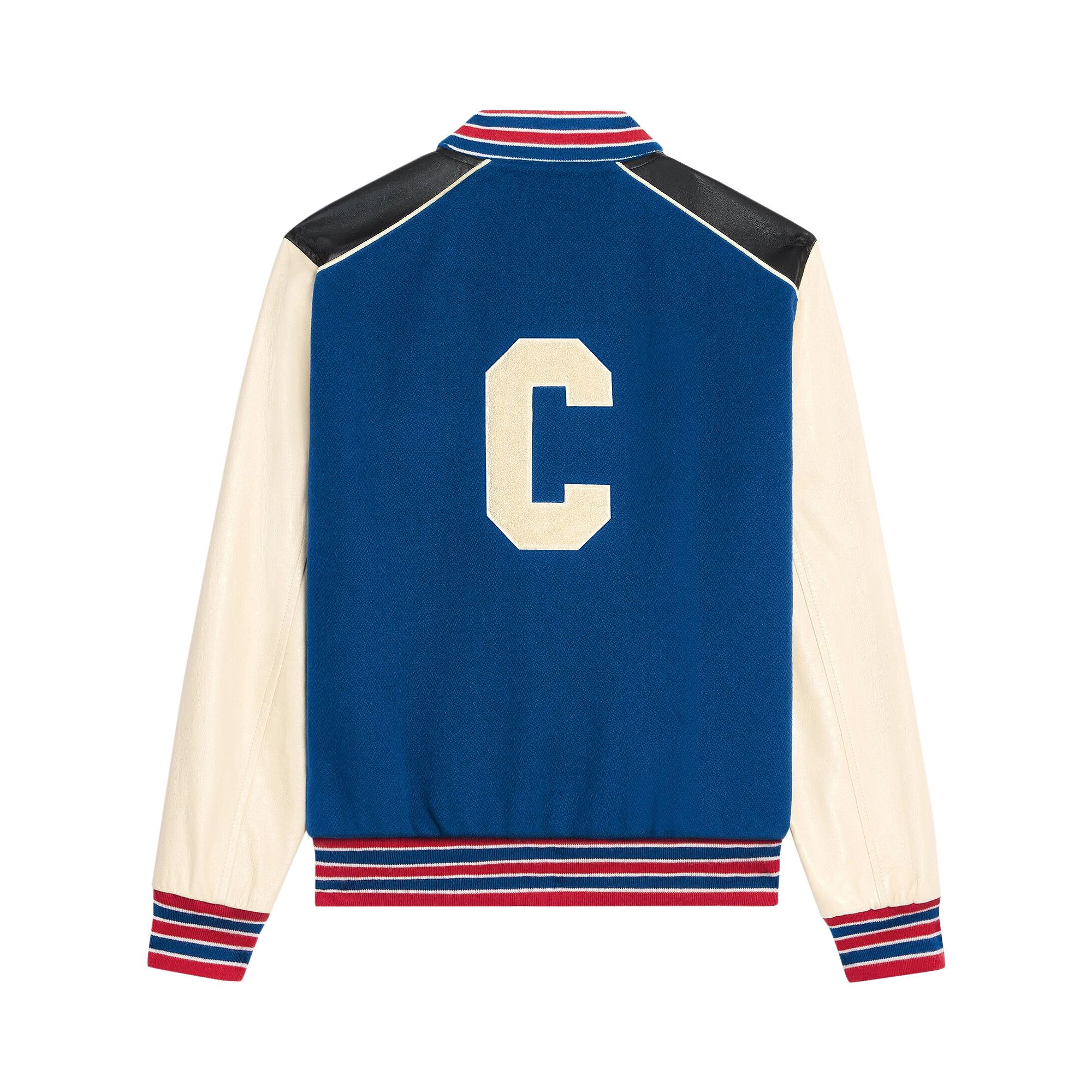 通販 Buy CELINE Oversized Wool Teddy Jacket 'Cobalt' - 2V56D896C ジャケット・アウター