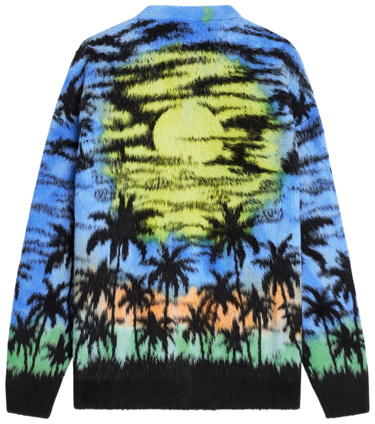 CELINE Sunset Cardigan Blue