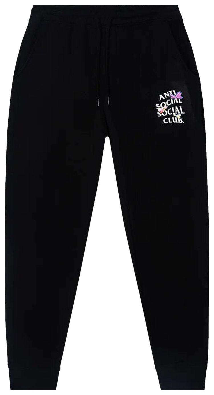Anti Social Social Club Shell Shock Sweatpants Black
